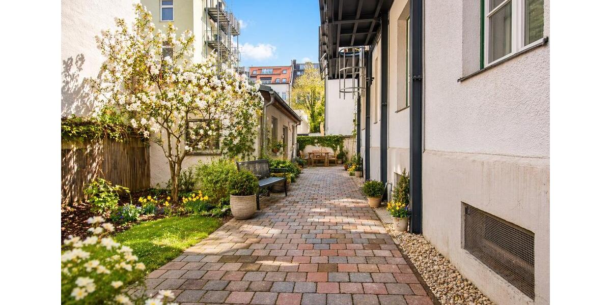 Hochparterre München Neuhausen-Nymphenburg - 2 Zimmer, 51 m&sup2;, 498.000&euro; | Angebot:27076042