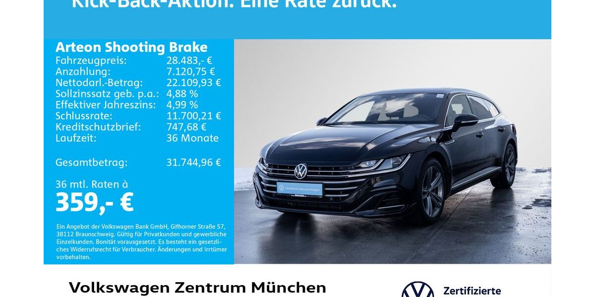 VW Arteon 50.587 km 26.985 &euro; München 80687