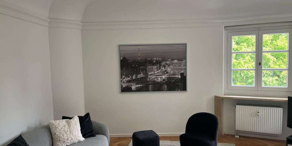 Etagenwohnung München Nymphenburg - 2 Zimmer, 71 m&sup2;, 2.500&euro; | Angebot:26758655