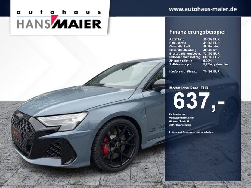 Audi RS3 6.000 km 73.999 € Erding 85435