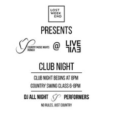 CMN Club Night 11.04.2026 LIVE EVIL im Fat Cat