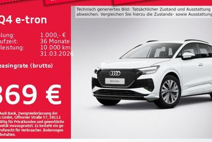 Audi Q4 e-tron 21.626 km 41.248 &euro; Eching 85386