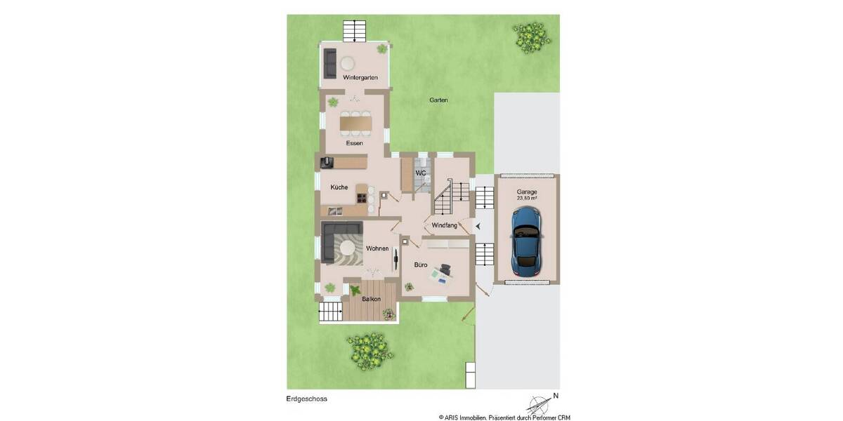 Einfamilienhaus Gräfelfing - 7 Zimmer, 150 m&sup2;, 3.750&euro; | Angebot:26451635