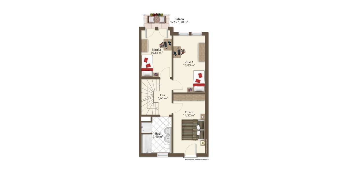 Reihenmittelhaus Ebersberg - 5 Zimmer, 146 m&sup2;, 728.000&euro; | Angebot:26138925