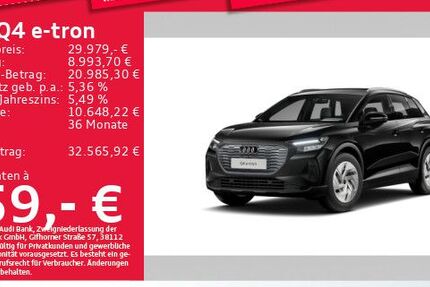 Audi Q4 e-tron 24.143 km 29.979 &euro; München 81825