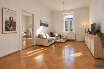 Wohnung München Neuhausen-Nymphenburg - 3 Zimmer, 95 m&sup2;, 899.000&euro; | Angebot:27702373