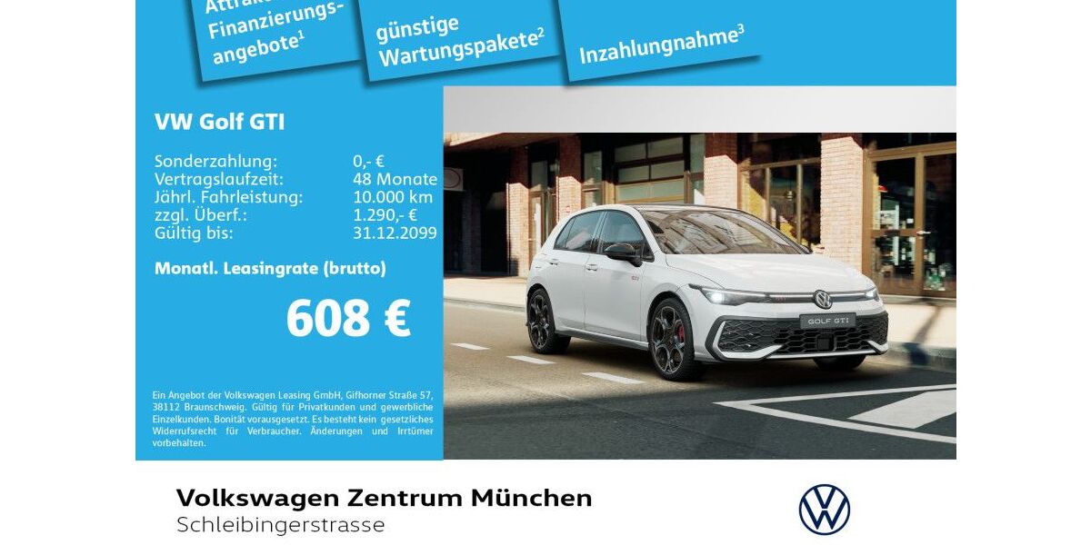 VW Golf 4.000 km 49.487 &euro; München 81669