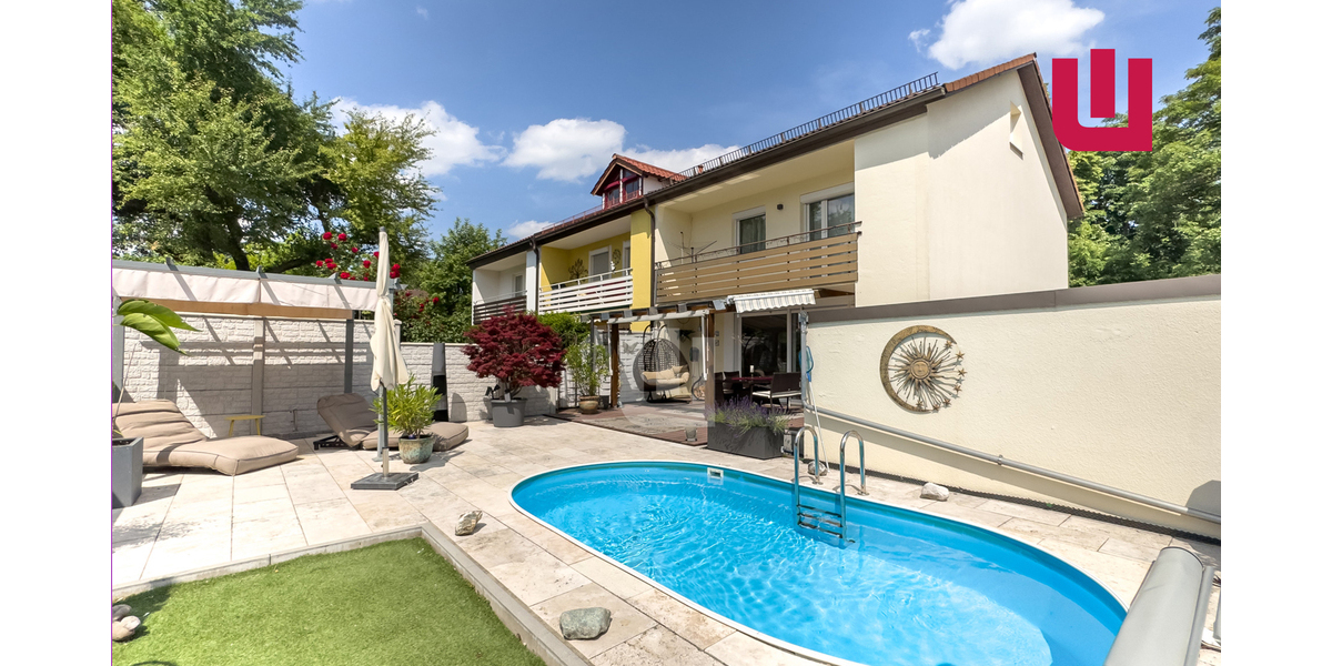 WINDISCH - Saniertes REH mit geh. Ausstattung und Wellnessbereich zentral & ruhig in Eichenau - Reihenendhaus Eichenau | Angebot:24662345