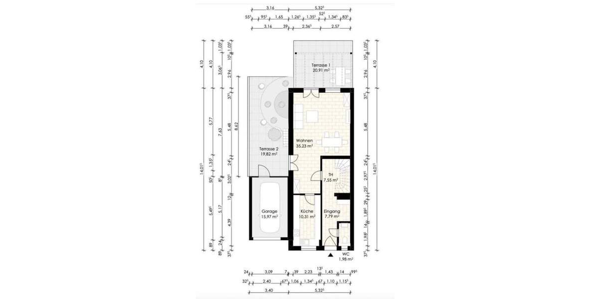 Doppelhaushälfte Oberschleißheim bei München Oberschleißheim - 6 Zimmer, 210 m&sup2;, 1.398.000&euro; | Angebot:25801242