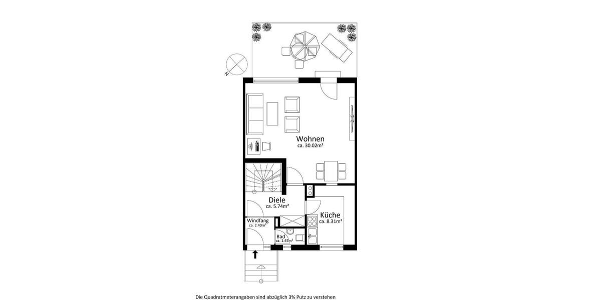 Reihenmittelhaus Unterschleißheim Lohhof - 5 Zimmer, 120 m&sup2;, 715.000&euro; | Angebot:24808257