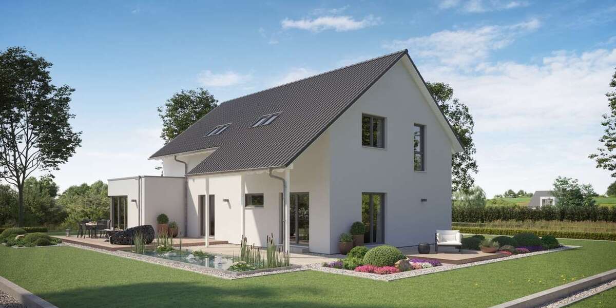 Einfamilienhaus Neufahrn bei Freising Mintraching-Grüneck - 4 Zimmer, 105 m&sup2;, 576.389&euro; | Angebot:26766188