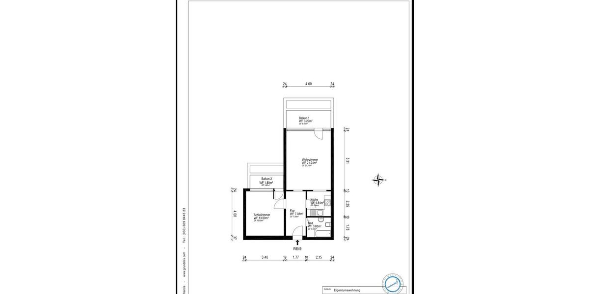 Etagenwohnung Taufkirchen - 2 Zimmer, 56 m&sup2;, 345.000&euro; | Angebot:27071202
