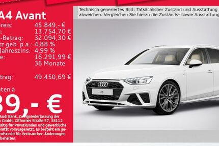 Audi A4 42.895 km 45.571 &euro; Eching 85386