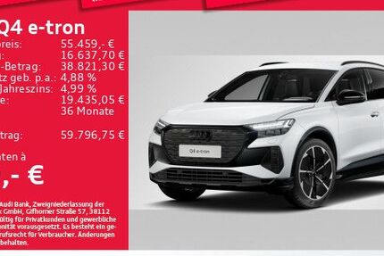 Audi Q4 e-tron 1.114 km 55.459 &euro; Eching 85386