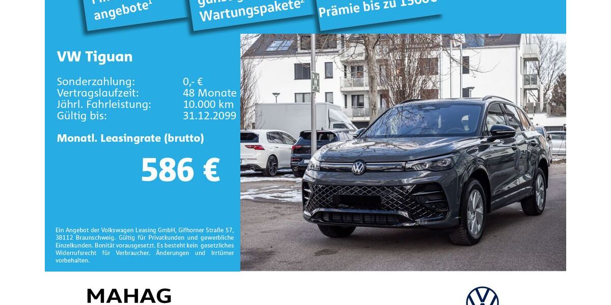 VW Tiguan 3.000 km 52.481 &euro; Ottobrunn 85521