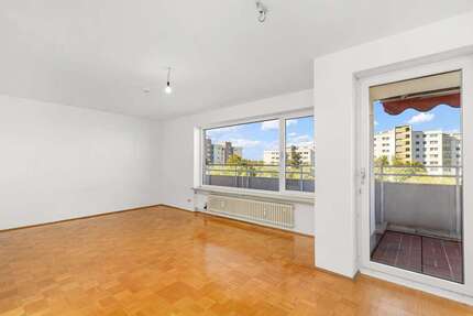 Geräumiges Single-Apartment mit sonniger West-Loggia - Wohnung Germering Neugermering | Angebot:27449585