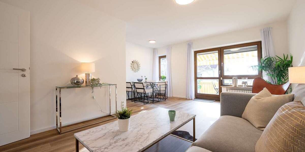 Etagenwohnung Poing - 2 Zimmer, 55 m&sup2;, 299.000&euro; | Angebot:25567697