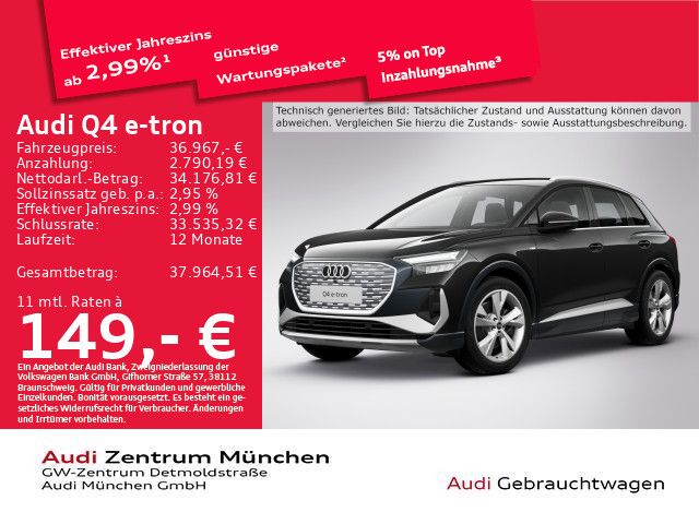 Audi Q4 e-tron 51.680 km 34.688 &euro; München 80935