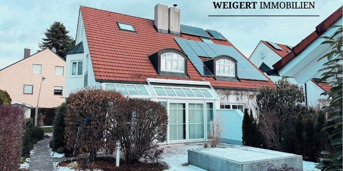 WEIGERT: Ansprechende, gehobene Doppelhaushälfte mit Doppelgarage in ruhiger Lage in Eichenau 5 zimmer