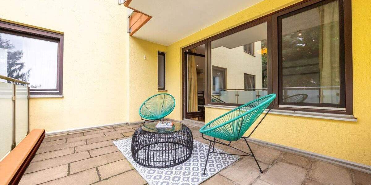 Zentral & ruhig im Grünen nahe BMW und U-Bahn - Apartment mit Balkon, Duplexstpl. & separater Küche 1 zimmer