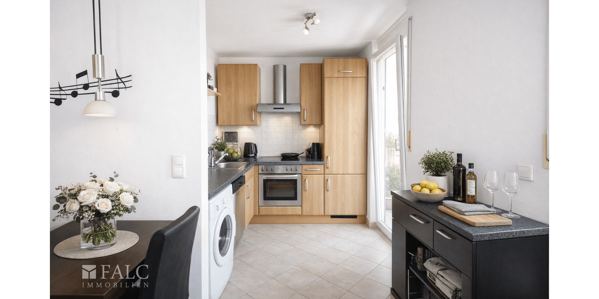 Etagenwohnung München Trudering-Riem - 2 Zimmer, 51 m&sup2;, 399.000&euro; | Angebot:26190526