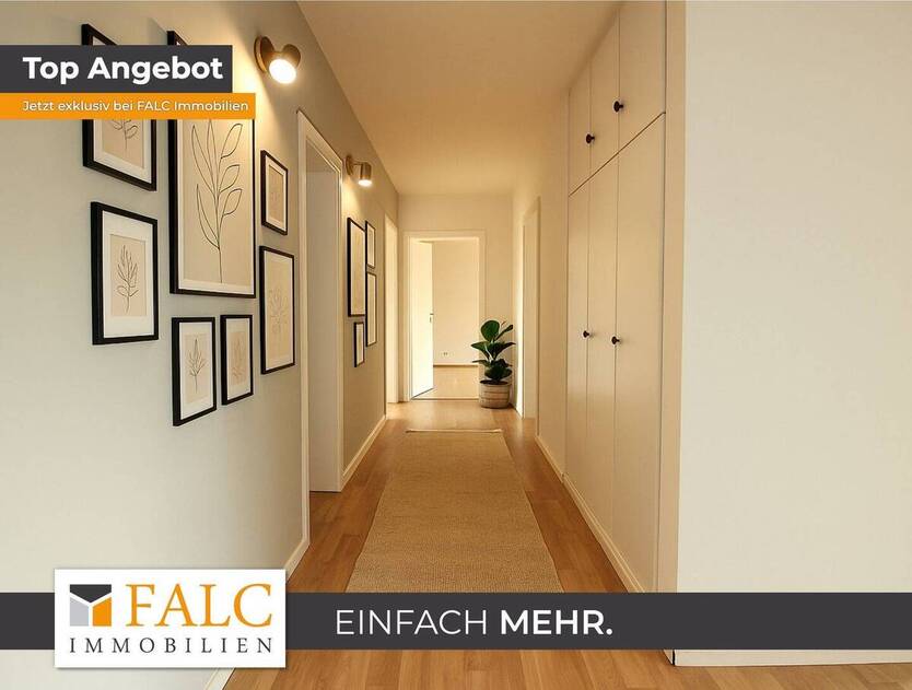 3-Zimmerwohnung mit 2 Balkonen und Wohlfühlfaktor