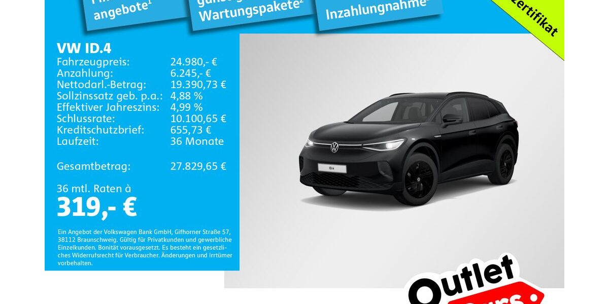 VW ID.4 89.178 km 24.980 &euro; Dachau 85221