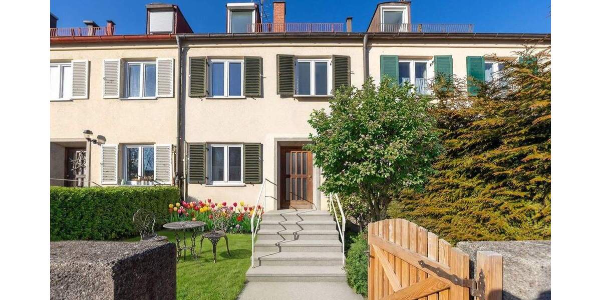 Reihenmittelhaus München Untergiesing-Harlaching - 5 Zimmer, 118 m&sup2;, 1.100.000&euro; | Angebot:25240790