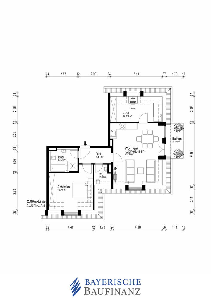 • SICHERE KAPITALANLAGE • MFH MIT 8 WohnungEN UND TG • NEUBAU QNG STANDARD •BEGEHRTE LAGE IN SOLLN•