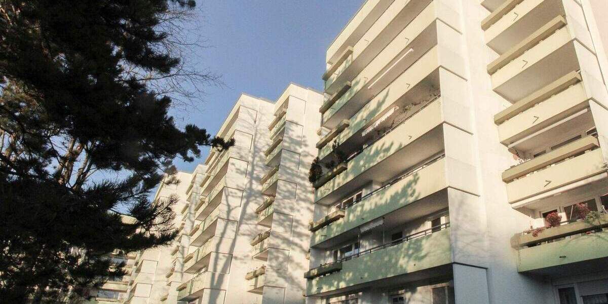 Wohnen im Grünen: Whg. mit Balkon- Erbbaurecht (41 Jahre Restlaufzeit) 2 zimmer