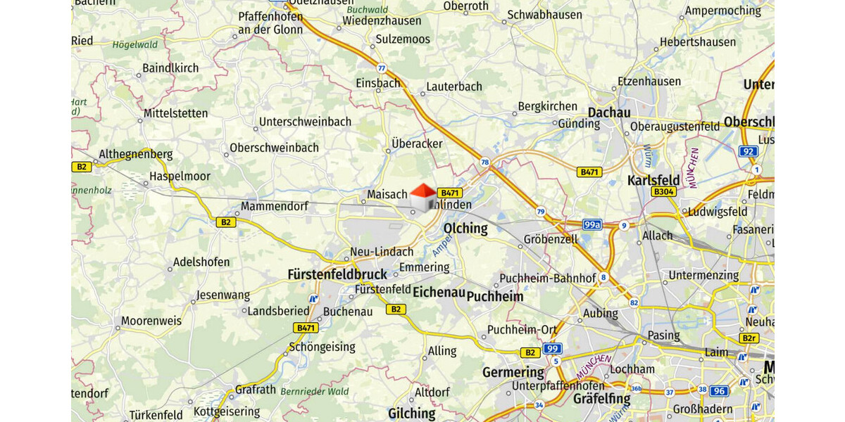 WINDISCH IMMOBILIEN - Attraktives Zweifamilienhaus auf großem Grundstück bietet viele Möglichkeiten - Zweifamilienhaus Gernlinden Gernlinden | Angebot:26447295