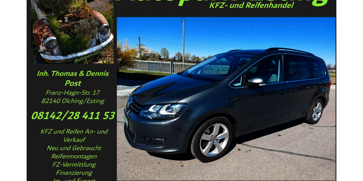 VW Sharan 197.000 km 9.980 &euro; Olching/Esting 82140