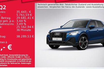 Audi Q2 9.735 km 33.825 € Eching 85386