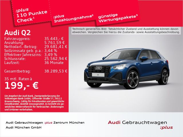 Audi Q2 9.735 km 33.825 &euro; Eching 85386