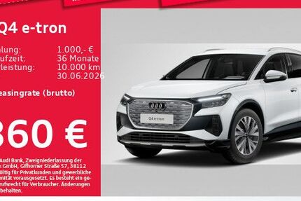 Audi Q4 e-tron 7.557 km 41.129 &euro; Eching 85386