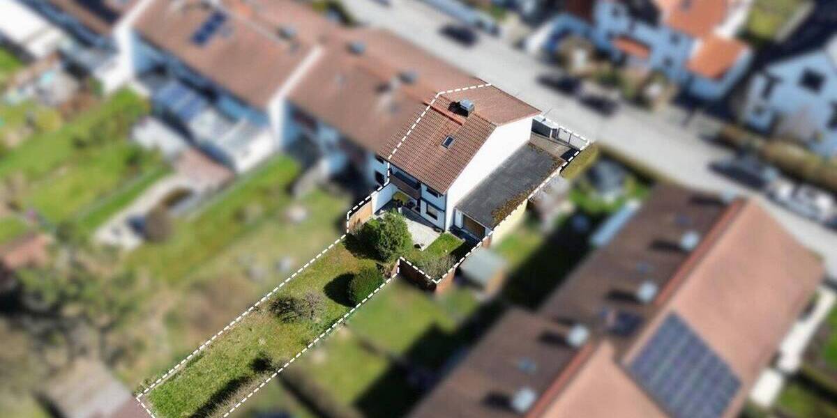 Reihenendhaus München Trudering-Riem - 4 Zimmer, 110 m&sup2;, 850.000&euro; | Angebot:26161608