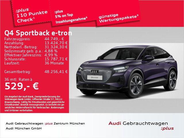 Audi Q4 e-tron 8.020 km 44.749 &euro; Eching 85386