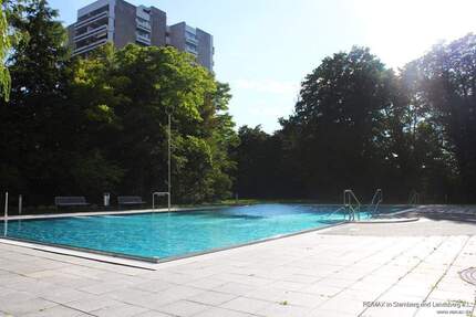 FREI! Alpenblick, 2-Zi., ruhige Lage, München-SOLLN mit Top-Schwimmbad, Keller und Stellplatz 2 zimmer