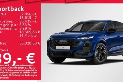 Audi Q3 1.500 km 51.079 &euro; München 81669