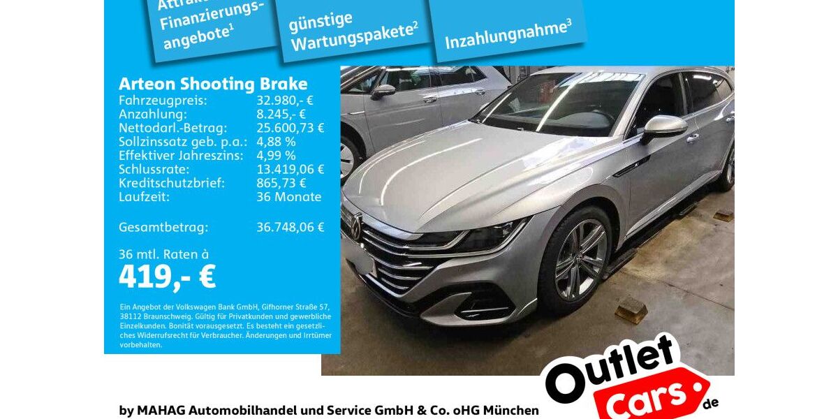 VW Arteon 32.367 km 31.981 &euro; Dachau 85221