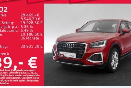 Audi Q2 10.031 km 27.692 &euro; Eching 85386