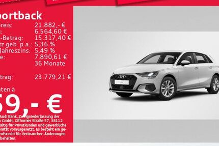 Audi A3 18.457 km 21.882 &euro; Eching 85386