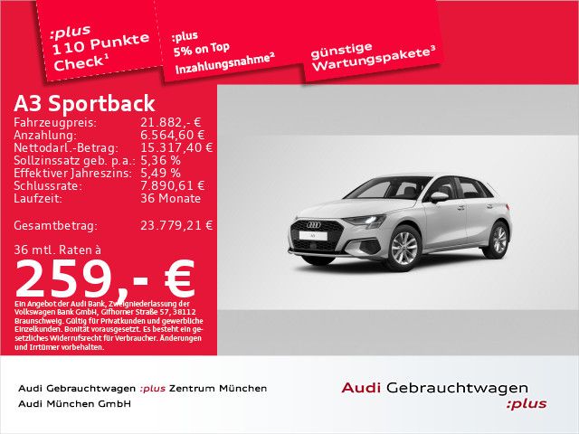 Audi A3 18.457 km 21.882 &euro; Eching 85386