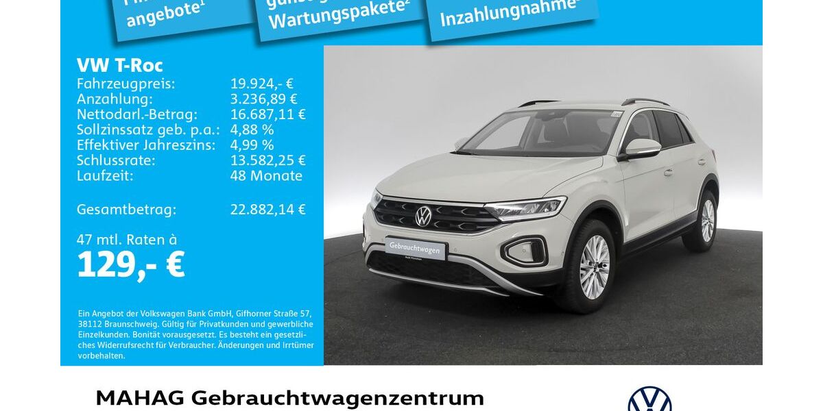 VW T-Roc 19.087 km 19.924 &euro; München 80935