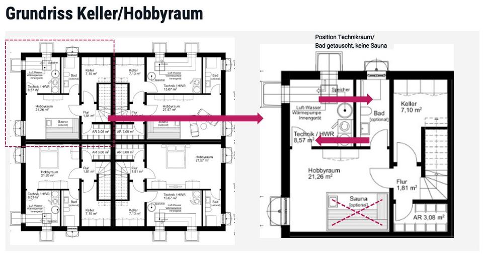 Doppelhaushälfte München Bogenhausen - 5 Zimmer, 126 m&sup2;, 3.200&euro; | Angebot:26126457
