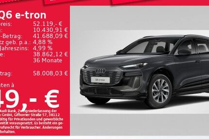 Audi Q6 e-tron 16.722 km 51.557 &euro; Eching 85386