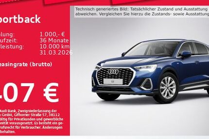 Audi Q3 9.363 km 41.365 &euro; Eching 85386
