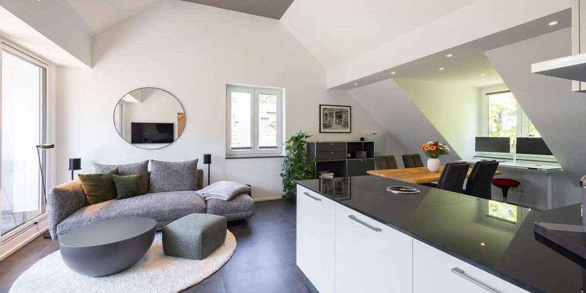 Etagenwohnung München Aubing-Lochhausen-Langwied - 2 Zimmer, 61 m&sup2;, 1.700&euro; | Angebot:26935402