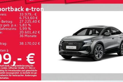 Audi Q4 e-tron 14.420 km 33.979 &euro; München 81825