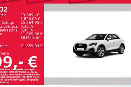 Audi Q2 33.002 km 19.062 &euro; München 81825
